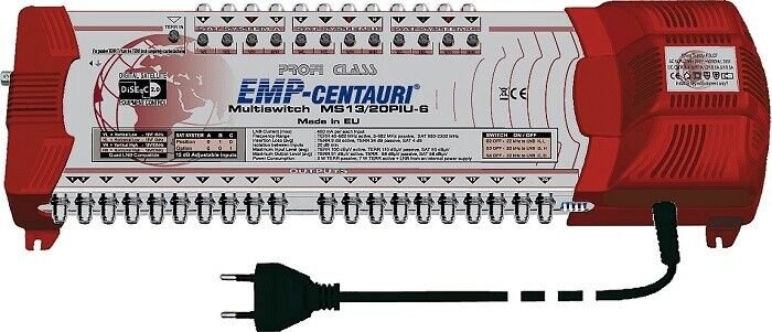 EMP-Centauri PROFI CLASS multiswitch MS13/20PIU-6 V10