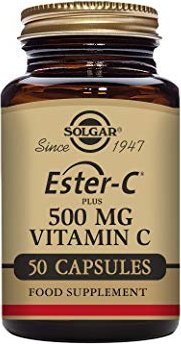 Solgar Ester-C Plus 500mg Vitamin C Kapseln, 50 Stück
