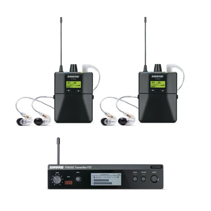 Shure PSM300 Twin pack Pro (P3TRA215TWP)