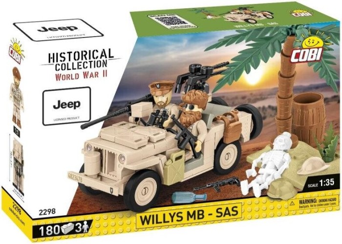 Cobi Historical Collection WW2 Willys MB-SAS (2298)
