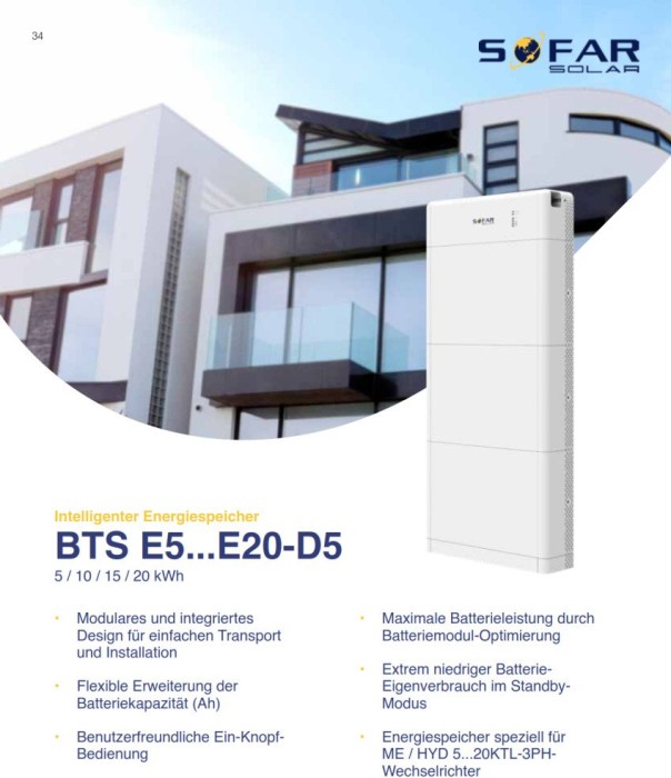 SofarSolar BTS E15-DS5, 15.36kWh