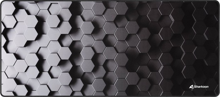 Sharkoon Skiller SGP30 XXL Hex, Gaming Mouse Mat, light grey/dark grey (4044951032198)