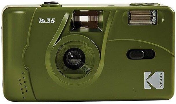 Navitech Lightweight Aluminium Tripod Compatible With Kodak M35 Film Camera green