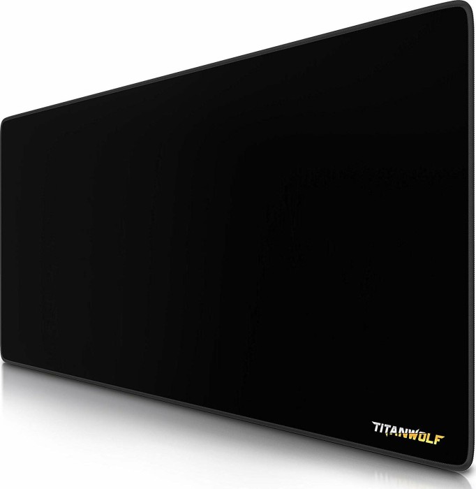 Titanwolf Yellow Stroke XXL Speed Gaming-mousepad, black/yellow (7230367172)
