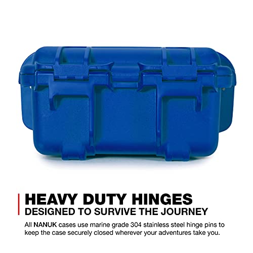 Nanuk 905 Waterproof Hard Case with Foam Insert for Sennheiser EW/Sony UWP/Senal Microphone Set - Blue