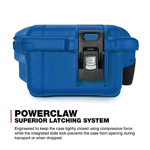 Nanuk 905 Waterproof Hard Case with Foam Insert for Sennheiser EW/Sony UWP/Senal Microphone Set - Blue