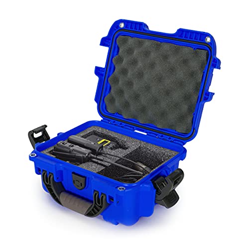 Nanuk 905 Waterproof Hard Case with Foam Insert for Sennheiser EW/Sony UWP/Senal Microphone Set - Blue