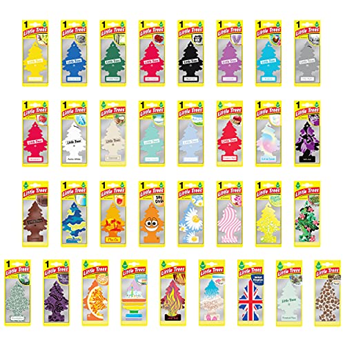 Little Trees Wunderbaum 178209 Strawberry Air Fresheners Pack of 3