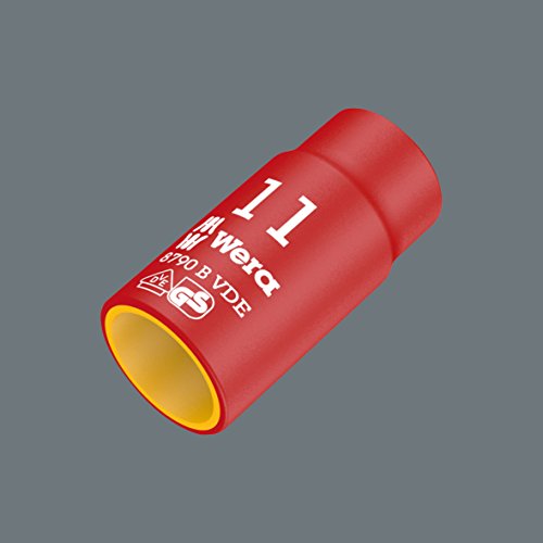Wera 8790 B Zyklop VDE 3/8" Drive Socket, 13 x 46 mm, 05004957001