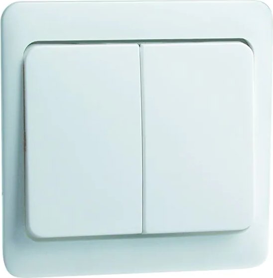 Peha IP44 rocker series, white (D 80.645 Z WU W)