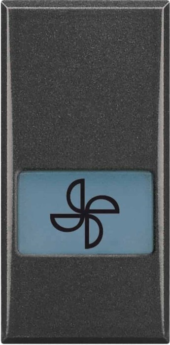 Legrand Axolute symbol rocker fan, anthracite (HS4921LE)