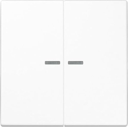 Jung HOME button 2-way, alpine white (BT LS 17102 WW)