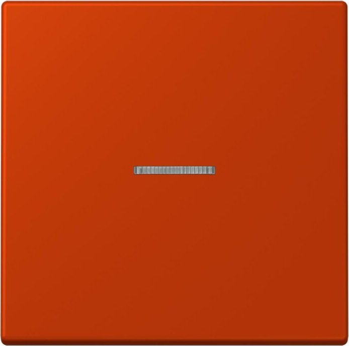 Jung HOME button 1-way, rouge vermillon 59 (BT LC 17101244)