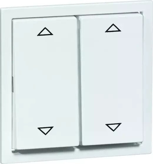 Peha Aura rocker group button, anthracite (D 20.244.21 T)