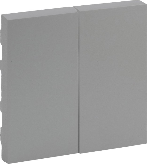 Legrand Niloe Step rocker serial switch, aluminium (864305)
