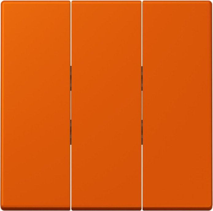 Jung rocker 3-way, orange vif (LC 993 BF260)