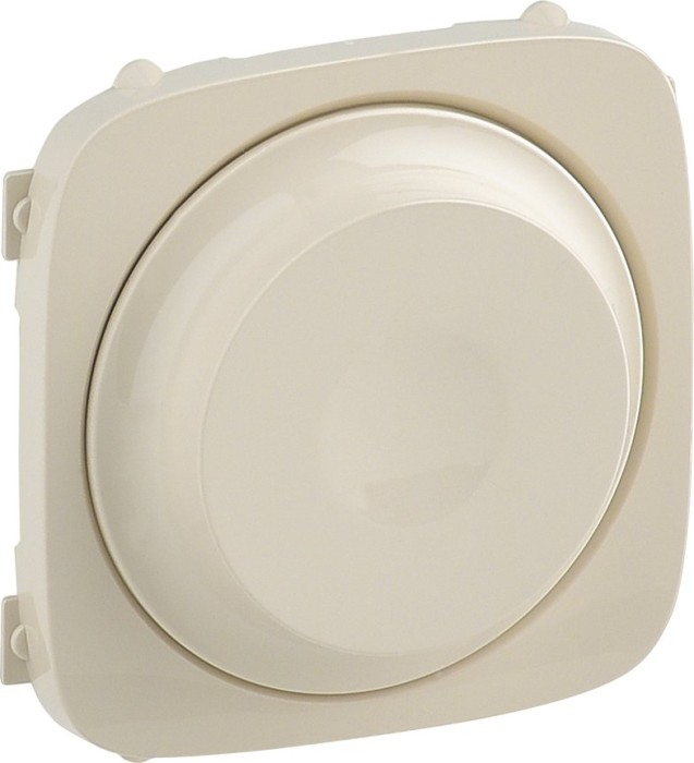 Legrand Valena Allure cover for rotary dimmer switch, blanchedalmond (752046)
