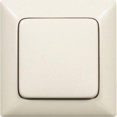 Legrand Creo rocker with label field, blanchedalmond (776017)