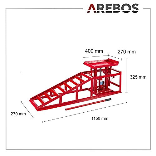 Arebos car ramp 1 piece