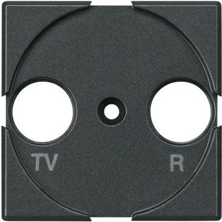 Legrand Axolute central plate TV/Fm, anthracite (HS4204)
