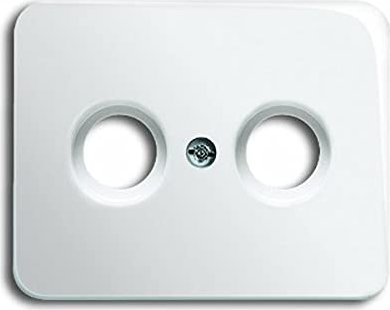 Busch-Jaeger central plate antenna socket, studio white (1743-24G)