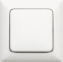 Legrand Creo rocker with label field, ultra white (776217)