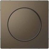 Merten System Design central plate, mocca metallic (MEG5250-6052)