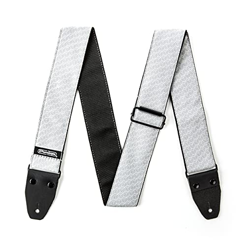 Dunlop Jacquard Cube Hatch Light Grey strap (D6712)