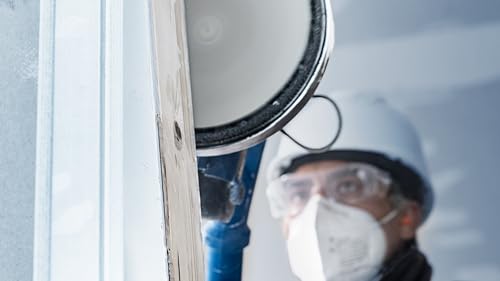 Bosch Professional 25x Expert M480 Sanding Net (Ø 225 mm, Grit 320, Accessories Drywall Sander)