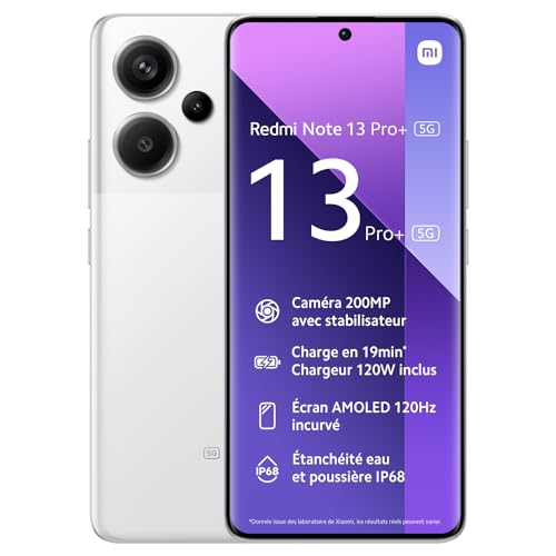 Xiaomi Redmi Note 13 Pro+ 5G 256GB Moonlight White