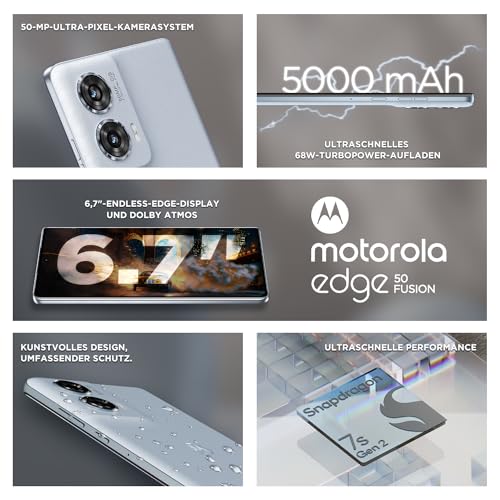 Motorola Edge 50 Fusion 256GB Marshmallow Blue