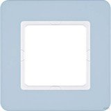 Berker Q.7 frame 1 x, moonstone blue matte (10116157)