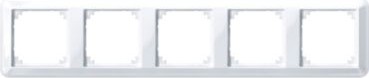 Merten ATELIER-M frame 5 x, active white (388525)