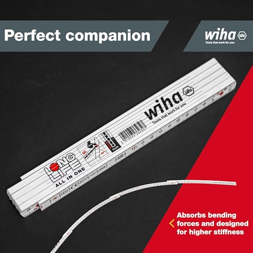 Wiha Longlife All in One folding rule 2m white (33232)