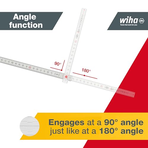 Wiha Longlife All in One folding rule 2m white (33232)