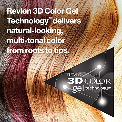 Revlon U-HC-1953 ColorSilk Beautiful Color NO. 46 Medium Golden Chestnut Brown by Revlon for Unisex - 1 Application Hair Color