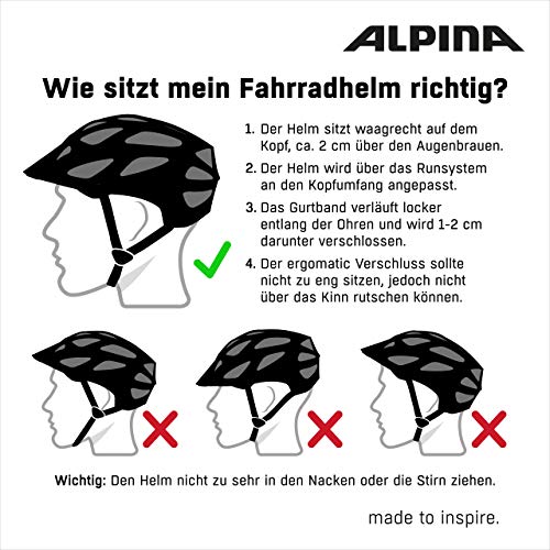 Alpina Haga Helmet black matte (A9742.1.30/A9742.3.30/A9742.5.30)
