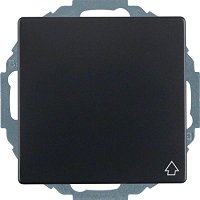 Berker Q.1/Q.3 socket SCHUKO, anthracite velvet (47446086)