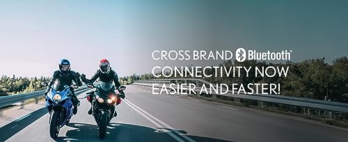 CARDO PACKTALK EDGE Off Road Vehicles, Snowmobile, Side x Side, ATV Communication for Every Terrain (Duo)
