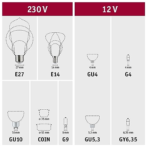 Paulmann filament LED Globe 125 E27 5.6W/827 (286.26)
