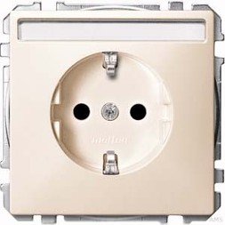 Merten antique SCHUKO-socket, white (MEG2302-4044)