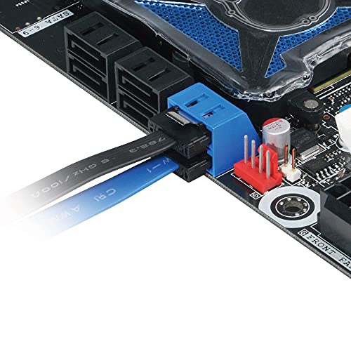 Akasa Proslim SATA cable blue 0.3m (AK-CBSA05-30BL)