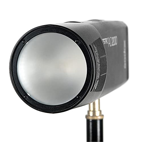 GODOX Witstro H200R Round Flash Head for Godox AD200 Flash, 200W Ring Flash Head Strong Power and Natural Light Effects for AD200 / AD200Pro Pocket Flash