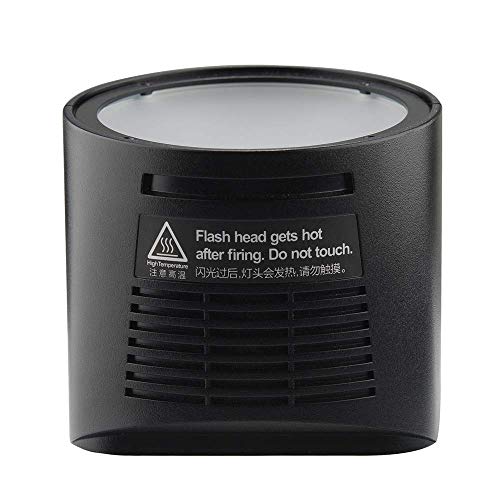 GODOX Witstro H200R Round Flash Head for Godox AD200 Flash, 200W Ring Flash Head Strong Power and Natural Light Effects for AD200 / AD200Pro Pocket Flash