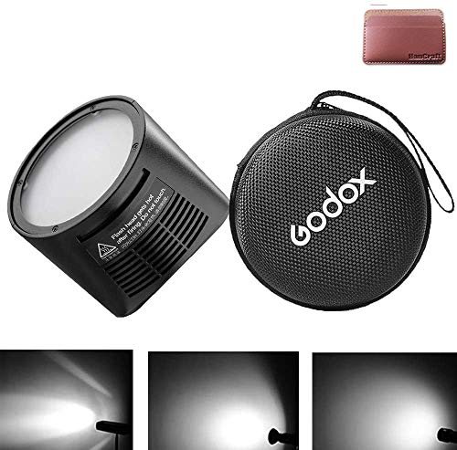 GODOX Witstro H200R Round Flash Head for Godox AD200 Flash, 200W Ring Flash Head Strong Power and Natural Light Effects for AD200 / AD200Pro Pocket Flash