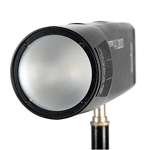 GODOX Witstro H200R Round Flash Head for Godox AD200 Flash, 200W Ring Flash Head Strong Power and Natural Light Effects for AD200 / AD200Pro Pocket Flash