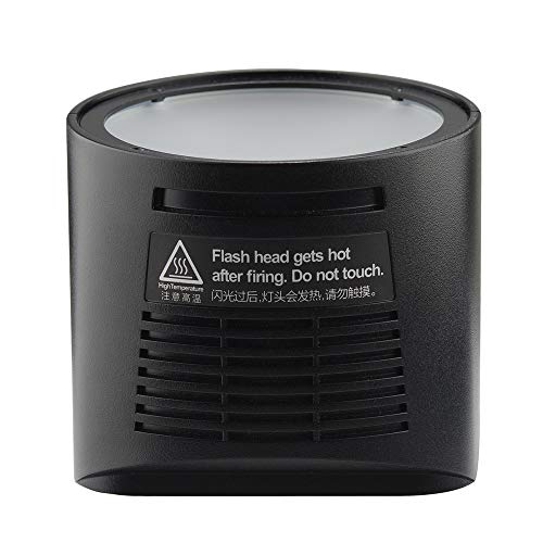 GODOX Witstro H200R Round Flash Head for Godox AD200 Flash, 200W Ring Flash Head Strong Power and Natural Light Effects for AD200 / AD200Pro Pocket Flash