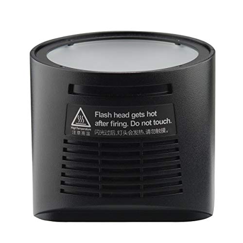 GODOX Witstro H200R Round Flash Head for Godox AD200 Flash, 200W Ring Flash Head Strong Power and Natural Light Effects for AD200 / AD200Pro Pocket Flash
