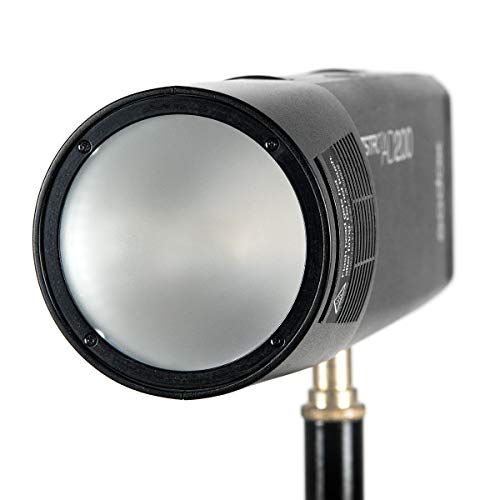 GODOX Witstro H200R Round Flash Head for Godox AD200 Flash, 200W Ring Flash Head Strong Power and Natural Light Effects for AD200 / AD200Pro Pocket Flash