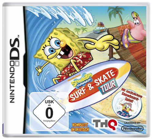 Sponge Bob: Surf & Skate Tour (DS)